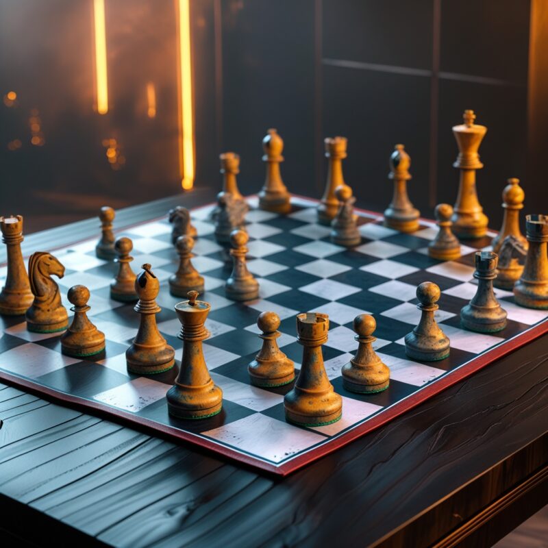 Roll-Up Vinyl Tournament Chess Set