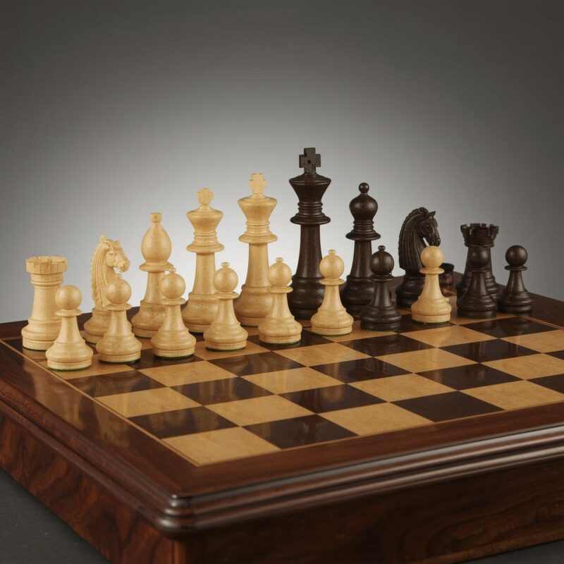 Classic Staunton Wooden Chess Set